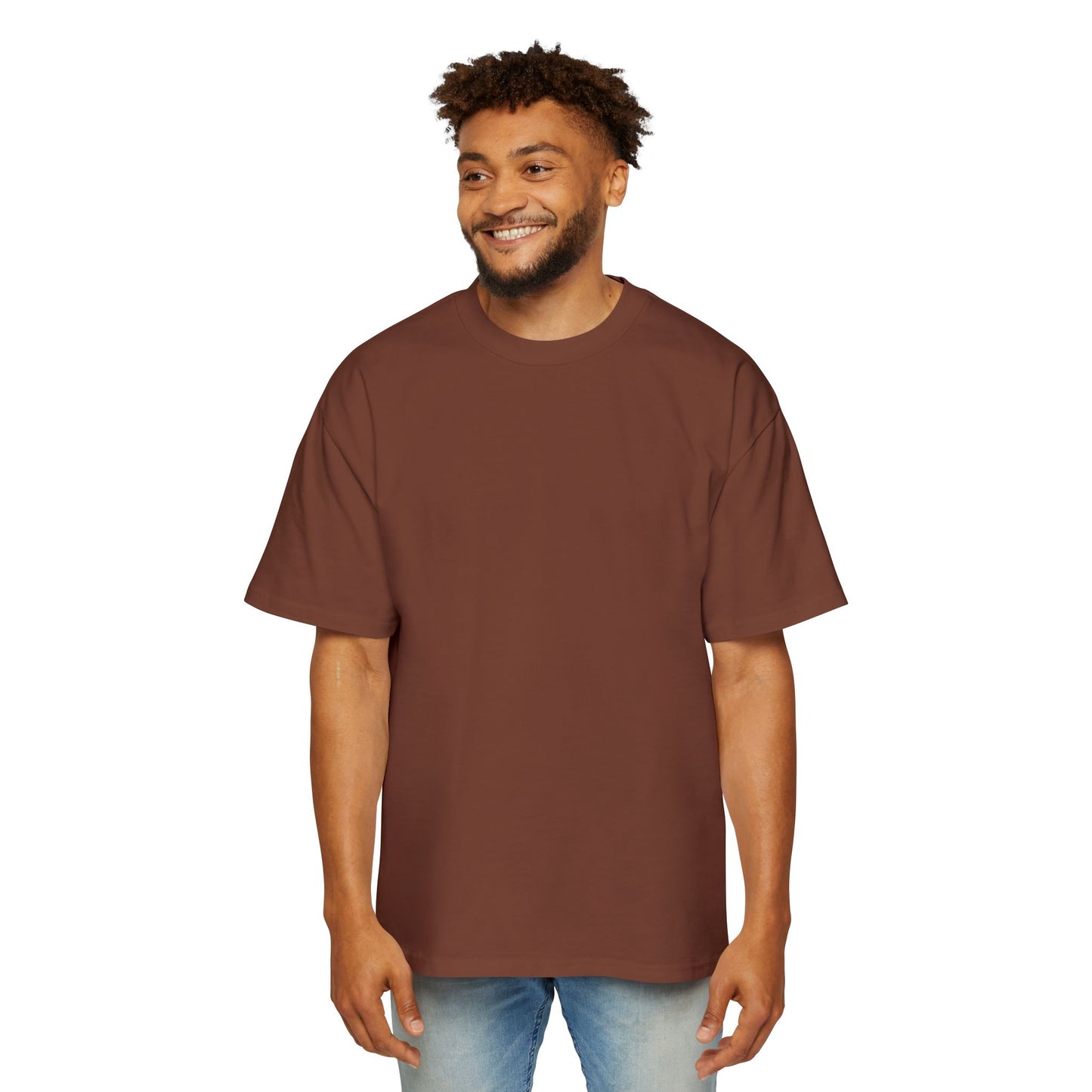 Men's Heavy Oversized Tee - 'Just Because It’s a Bad Idea Doesn’t Mean It Won't Be Fun' Graphic Tee