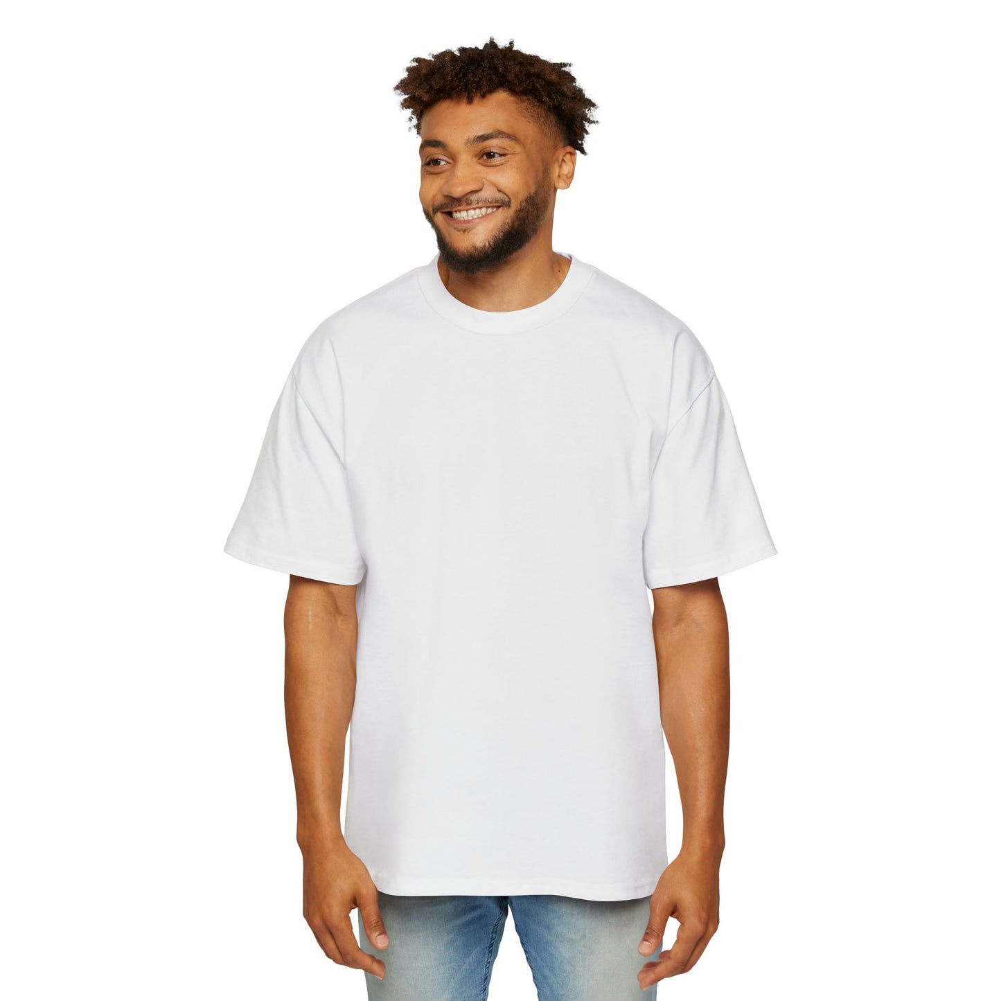 Men's Heavy Oversized Tee - 'Just Because It’s a Bad Idea Doesn’t Mean It Won't Be Fun' Graphic Tee