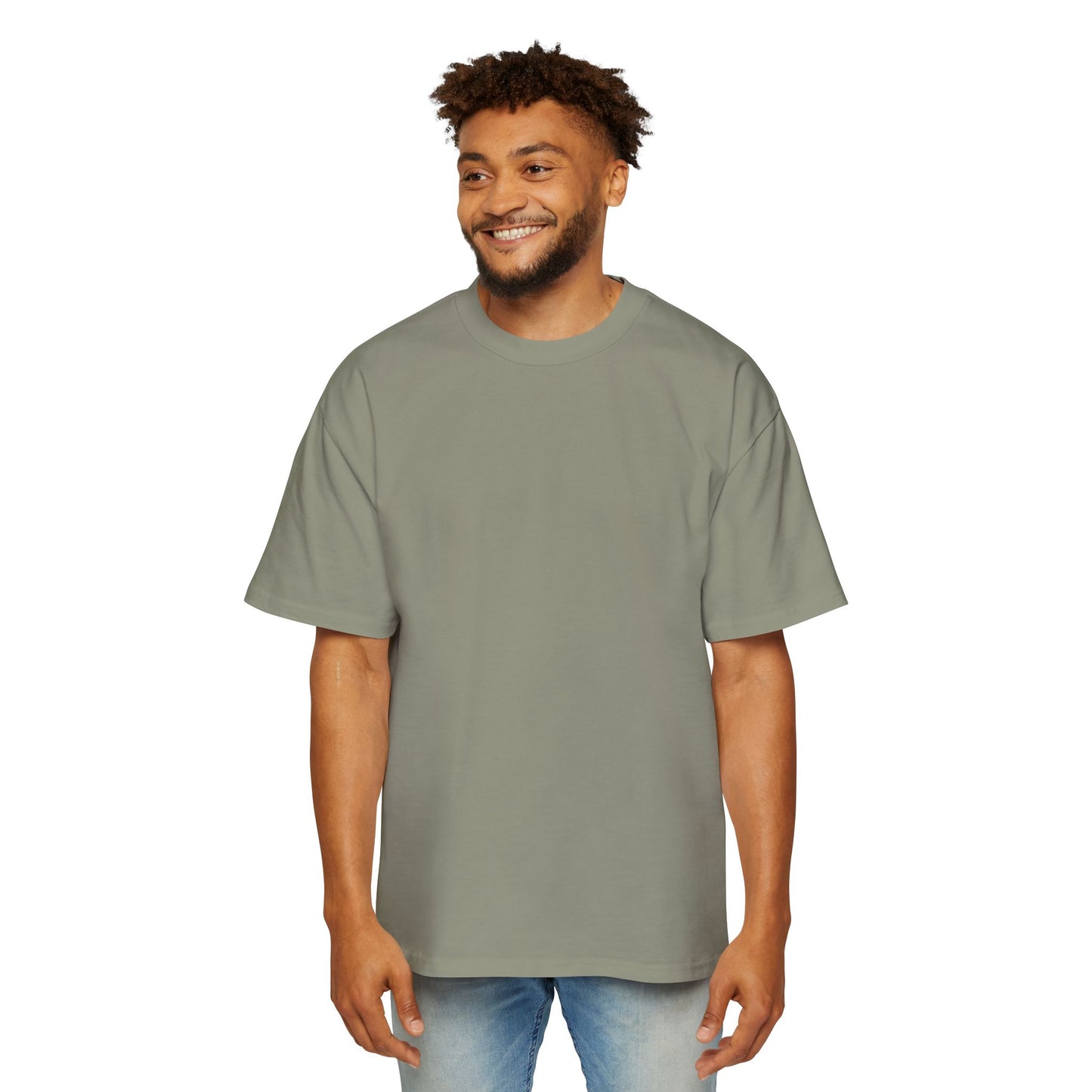 Men's Heavy Oversized Tee - 'Just Because It’s a Bad Idea Doesn’t Mean It Won't Be Fun' Graphic Tee