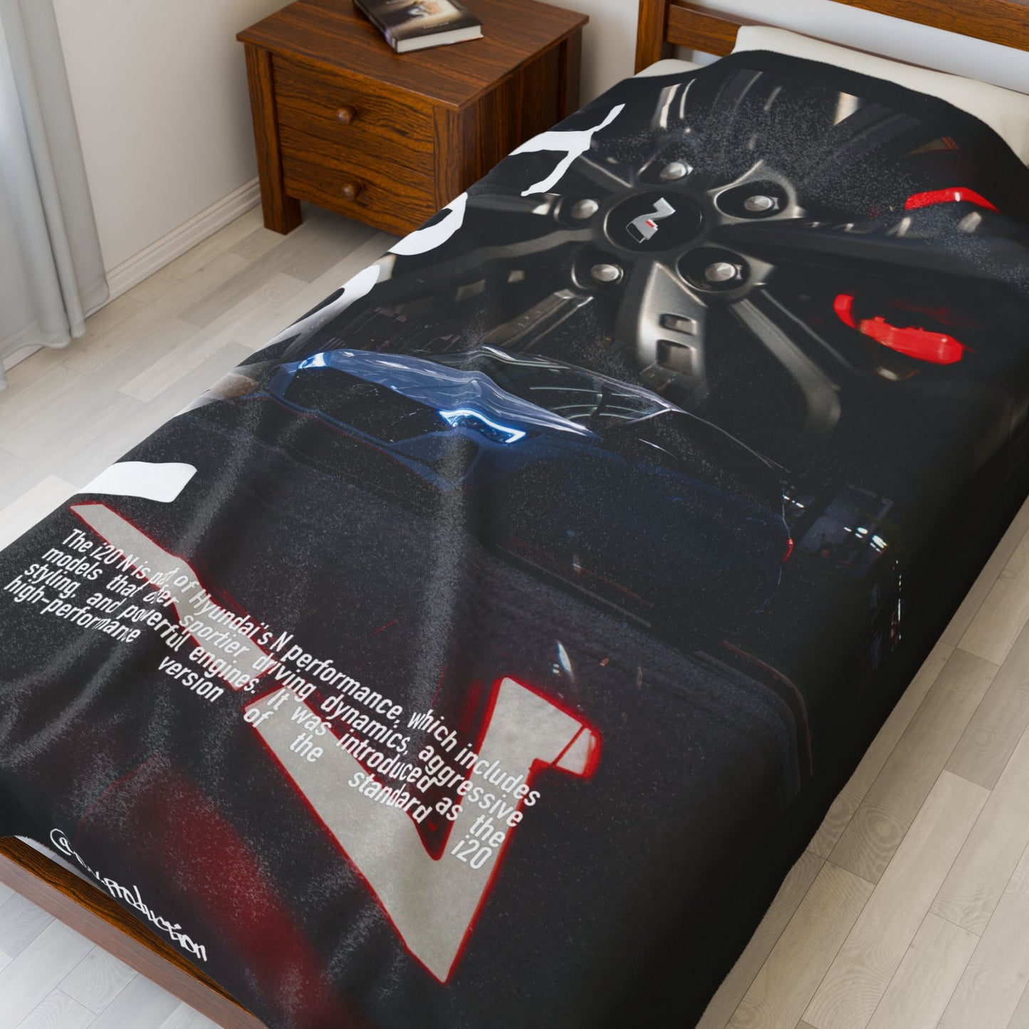 Cozy and Soft Blanket, Hyundai i20N Urban Design